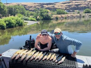 Oregon walleye fishing Columbia River